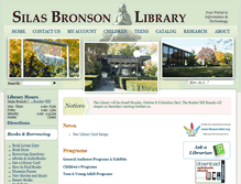 Tablet Screenshot of bronsonlibrary.org